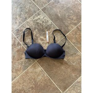 Skims Ultimate Collection Push Up Strapless Bra Size 32B Onyx